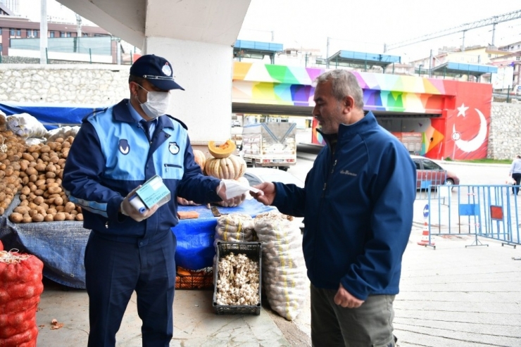 Pazar Yerlerinde Korona Virüs Önlemi