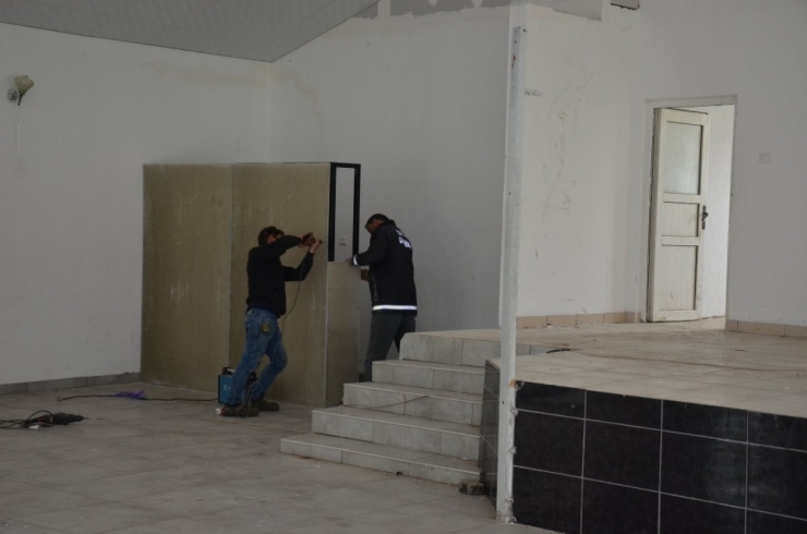 Yörükler Mahallesi Düğün Salonunda Çalışmalar Başladı