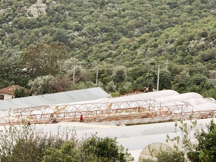 Çiftçilere Hafta Sonu Felaketi Yaşatan Fırtınanın Bilançosu Belli Oldu