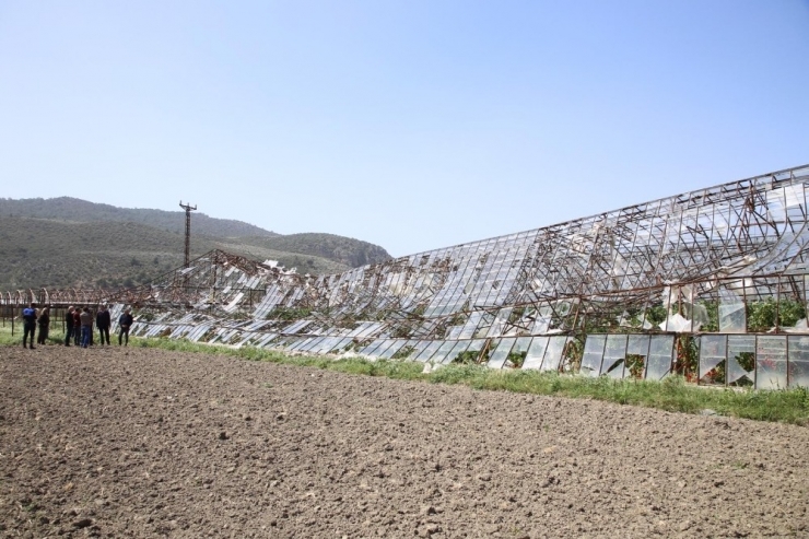 Çiftçilere Hafta Sonu Felaketi Yaşatan Fırtınanın Bilançosu Belli Oldu