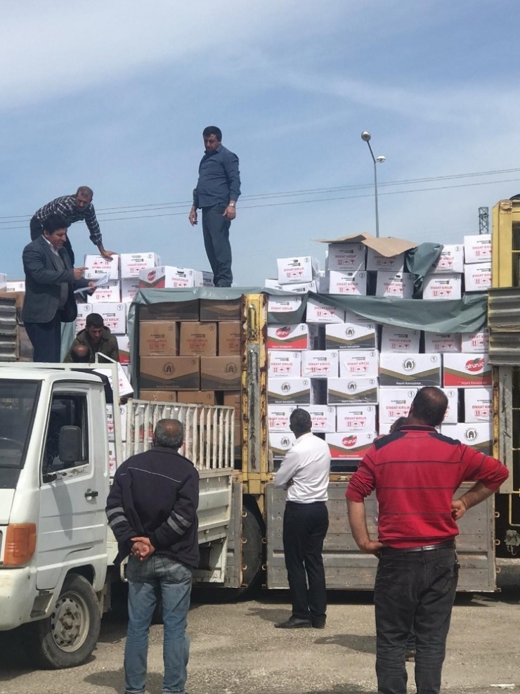 Gercüş’te İhtiyaç Sahiplerine Gıda Yardımı