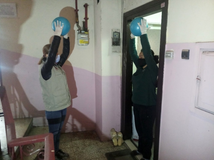 Beyoğlu’nda Evde Kalmak Spor Yapmaya Engel Değil