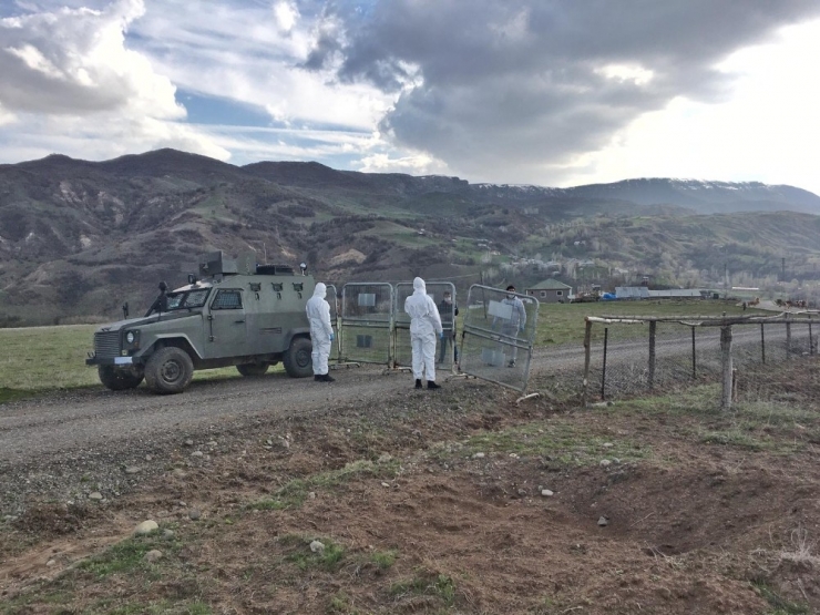 Bingöl’de Bir Bölge Karantinaya Alındı