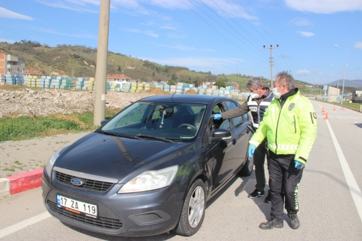 Çan’da Köy Minibüsü Yolcularına 392 Lira Ceza Kesildi