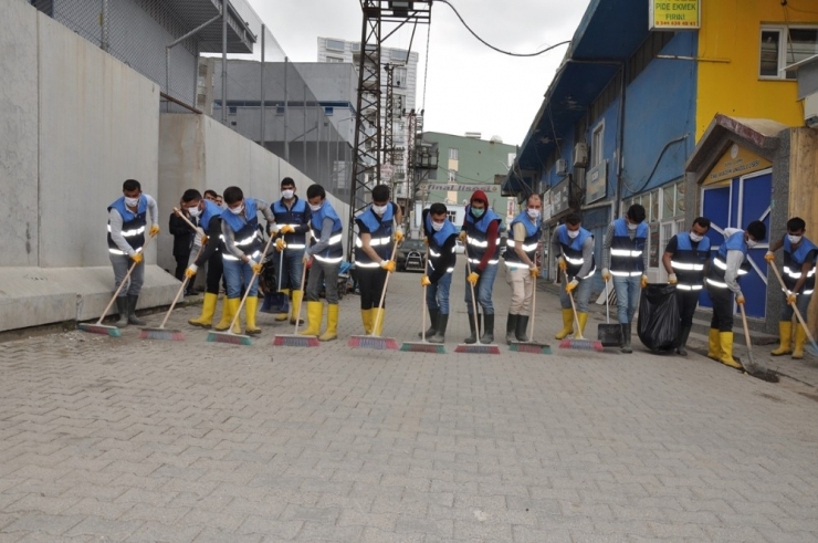 Cizre Belediyesi Korona Virüs Salgınına Karşı Çalışmalarını Arttırdı