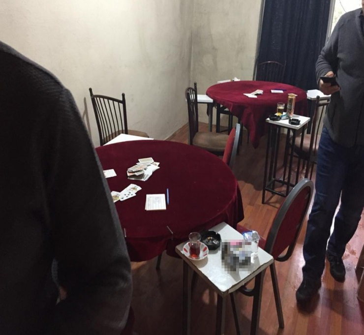 Düzce Polisinden Kumar Baskını