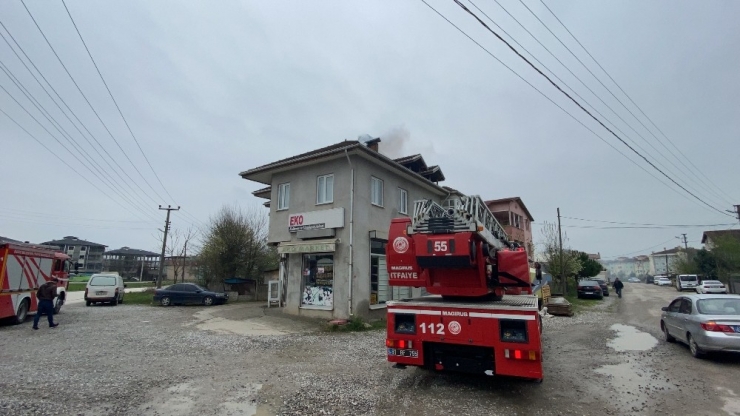 Baca Yangını Kısa Sürede Söndürüldü