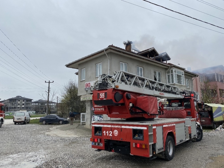 Baca Yangını Kısa Sürede Söndürüldü