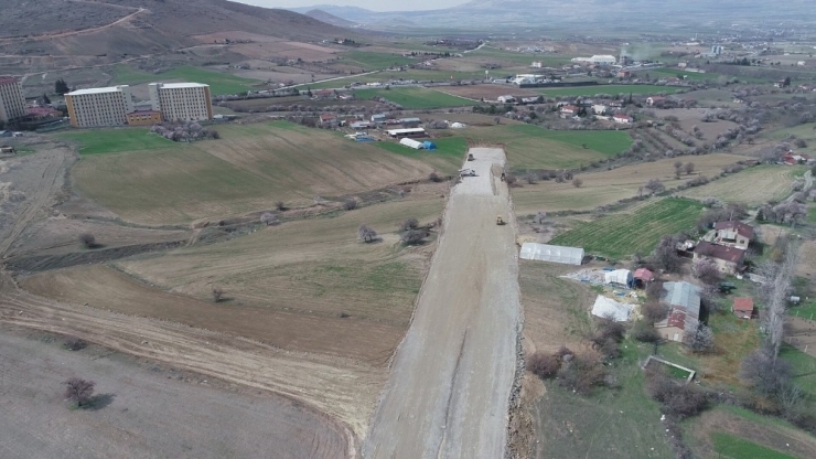 Elazığ’da Bulvar Ve Yol Çalışmaları