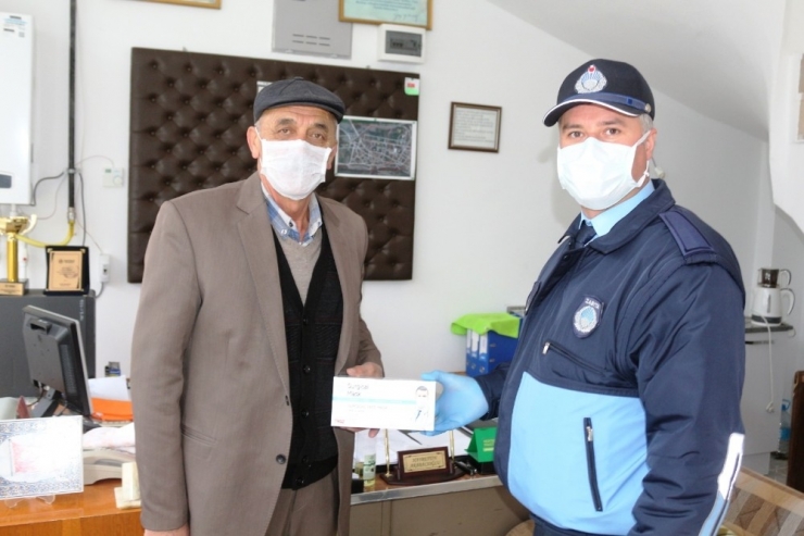 İnönü’de Maskeler Halkın Ayağına Gidiyor