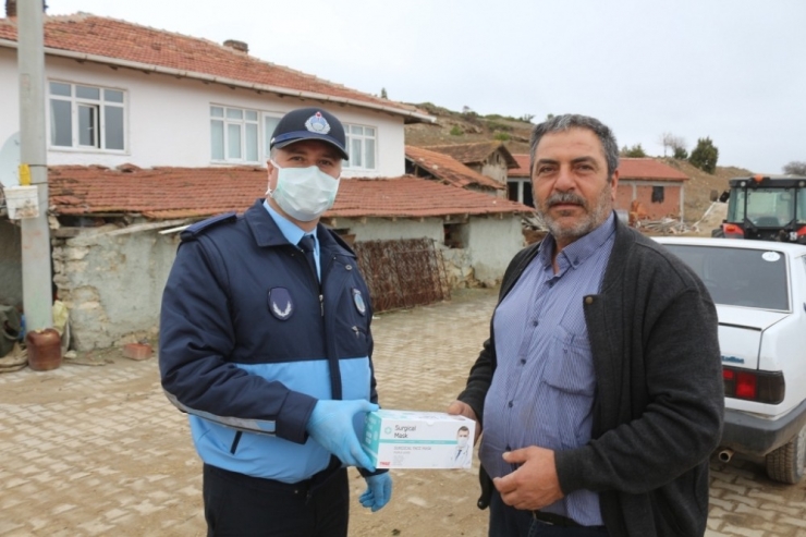 İnönü’de Maskeler Halkın Ayağına Gidiyor