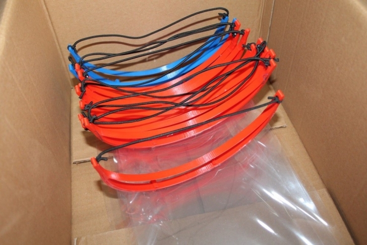 Sungurlu’da Att’ler İçin Yüz Koruyucu Siperlikleri Ürettiler