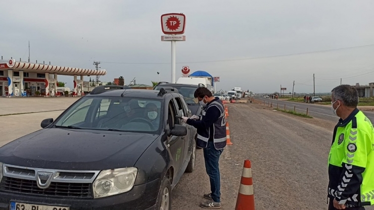 Şanlıurfa’ya İzinsiz Giriş Çıkış Yapılamıyor