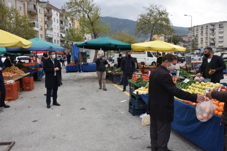 Başkan Çelik’ten Pazar Yeri İncelemesi
