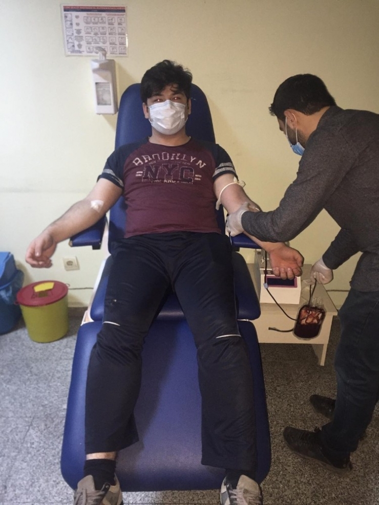 Cizre Polisi Anemi Hastası Kadın İçin Seferber Oldu