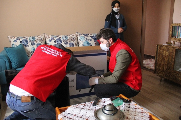 112’den Tv İstedi, İsteği Yerine Getirildi