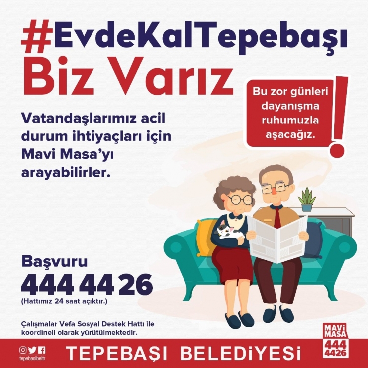 Talepler Mavi Masa İle Karşılanıyor