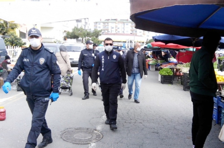 Atakum Zabıtası’ndan Pazarlara Sıkı Deneti