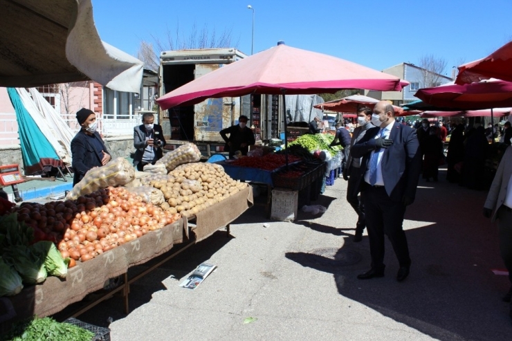 Aziziye’de Pazarlar Kontrol Altında