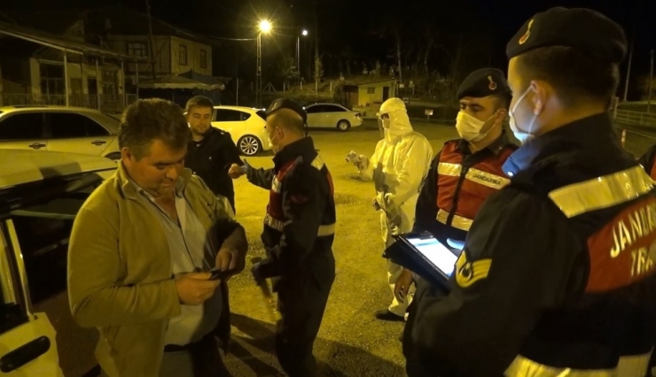 Bartın’ın Ulus İlçesinde Giriş-çıkışlara Sınırlandırma