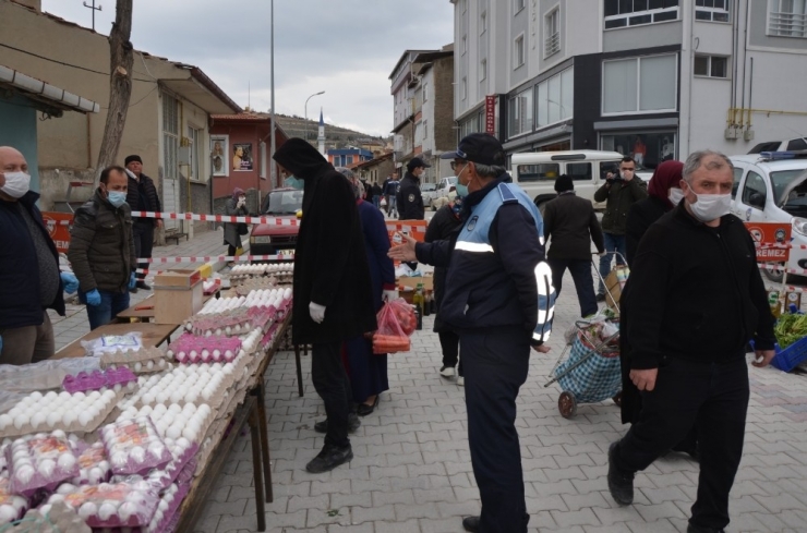 Emet Pazarında Olağanüstü Önlemler Alındı