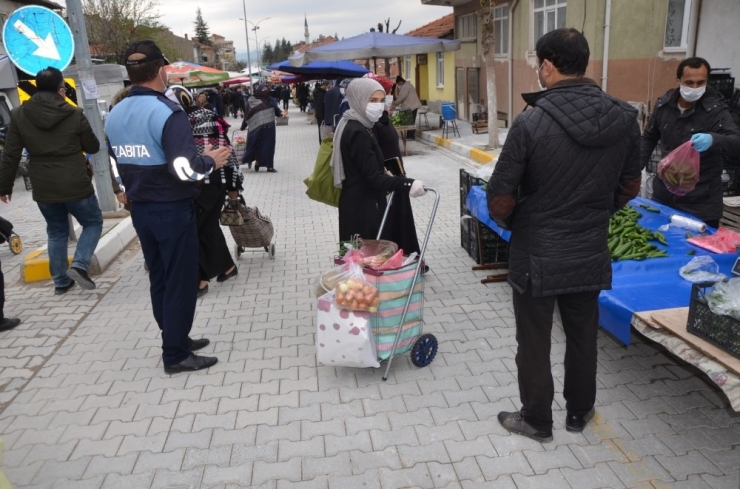 Emet Pazarında Olağanüstü Önlemler Alındı