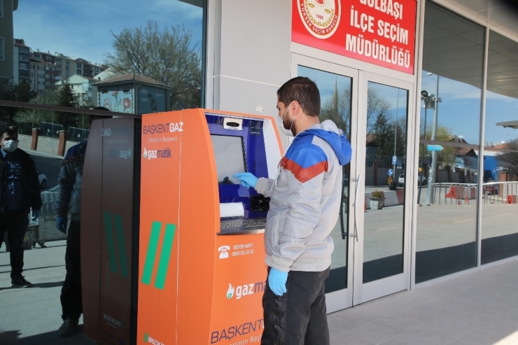 Gölbaşı Belediyesi İlçedeki Gazmatik Sayısını Arttırdı