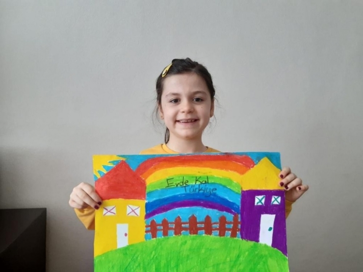 Evden, Evde Kalmayı Resmettiler