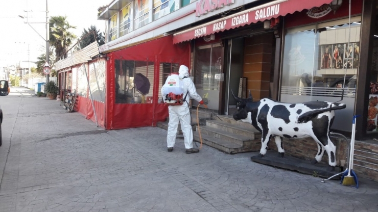 Başiskele’de İlaçlama Çalışmaları Aralıksız Sürüyor