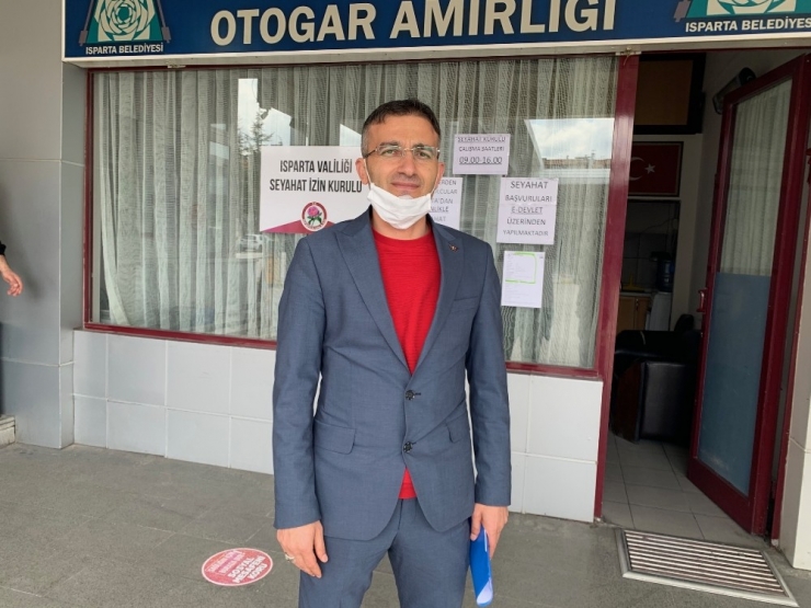 Isparta’da 738 Kişiye Seyahat İzin Belgesi Verildi