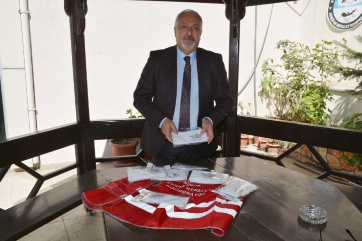 Kooperatiften Maske Dağıtımı