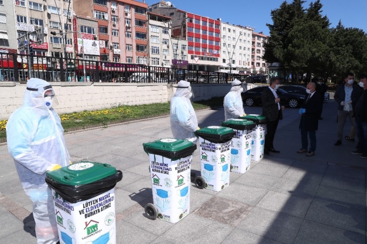 Gaziosmanpaşa’da Maske Ve Eldivenler Tıbbı Atık Olarak Toplanacak