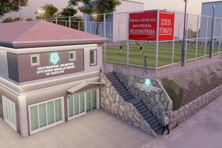 Çiftlikönü Mahallesi Mahalle Konağı Ve Spor Merkezi İle Yükselecek