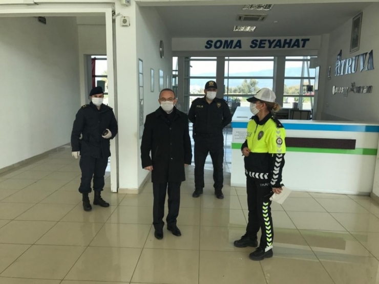 Kaymakam Öner, Seyahat İzin Kurulu Çalışmalarını İnceledi