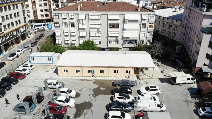 Pendik Devlet Hastanesi’nin Geçici Ek Hizmet Binası Tamamlandı