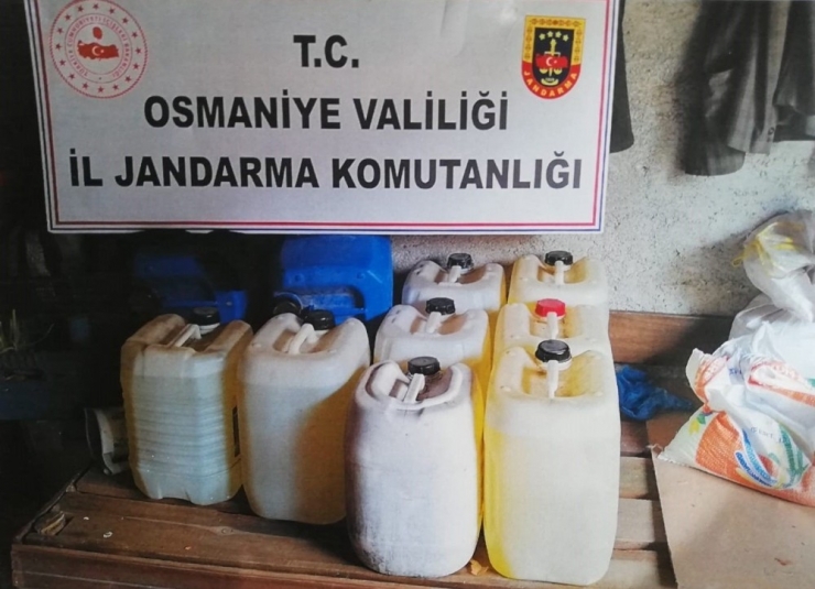 Jandarmadan Sahte Dezenfektan Ve Kolonya Operasyonu