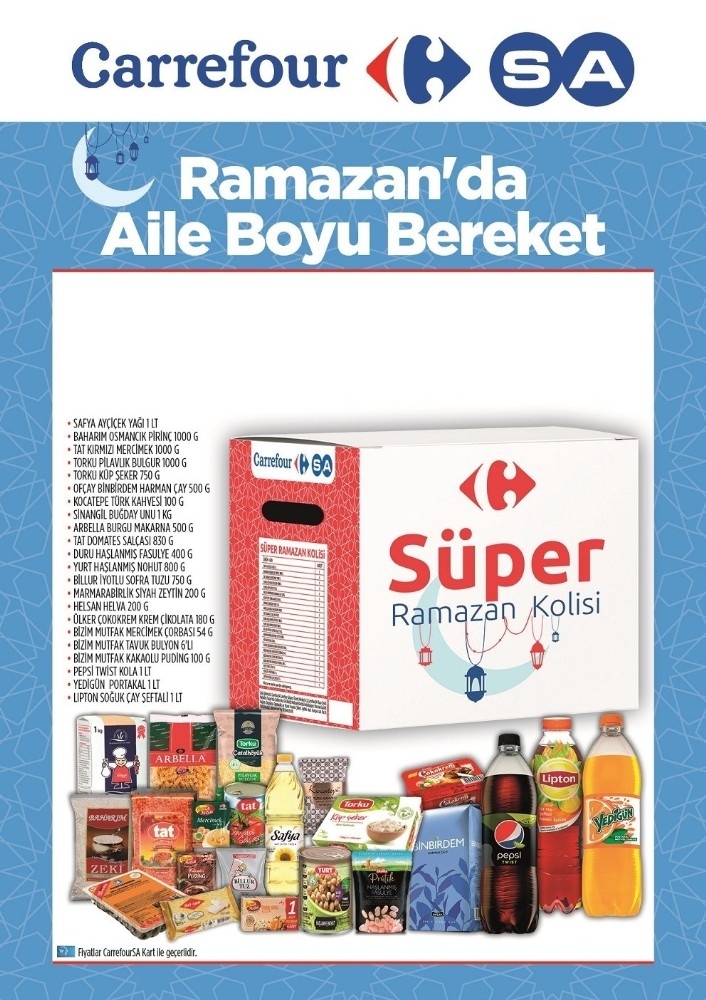 Carrefoursa, Ramazan Kolilerinin Satışına Başladı