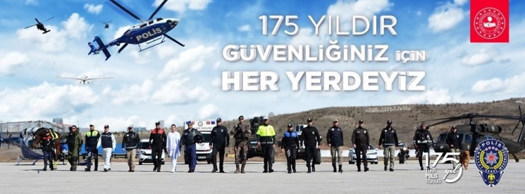 Türk Polis Teşkilatı 175’inci Yılını Kutluyor