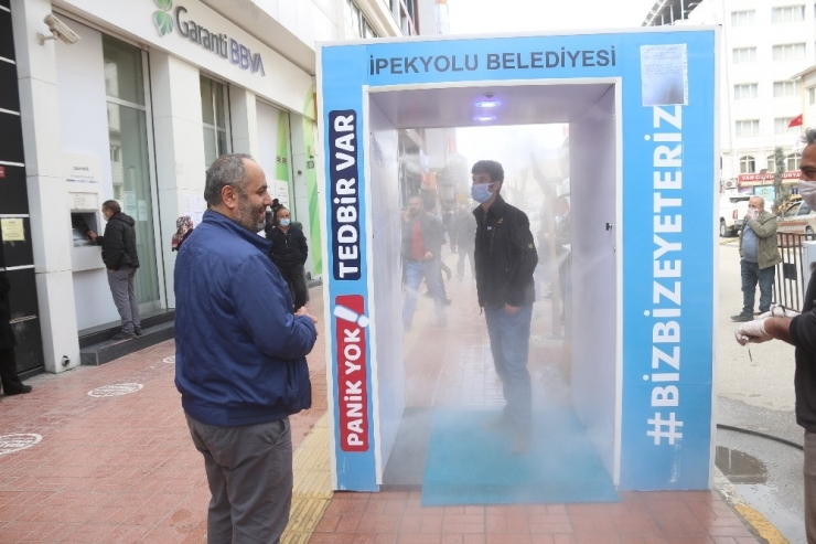 Van’da Dezenfeksiyon Kabinlerine Yoğun İlgi