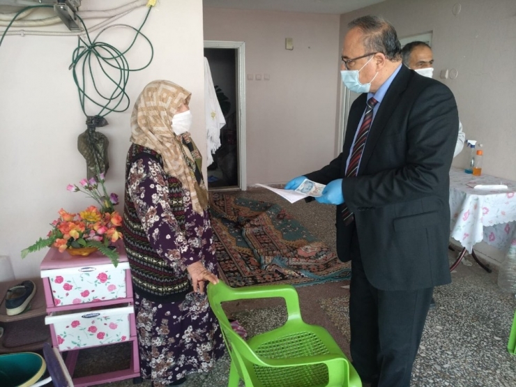 Müdür Alagöz’den Vefa Sosyal Destek Grubuna Destek