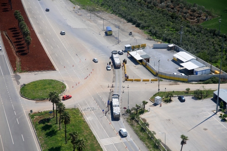 Antalya’da Korona Virüs Önlemleri Havadan Denetlendi