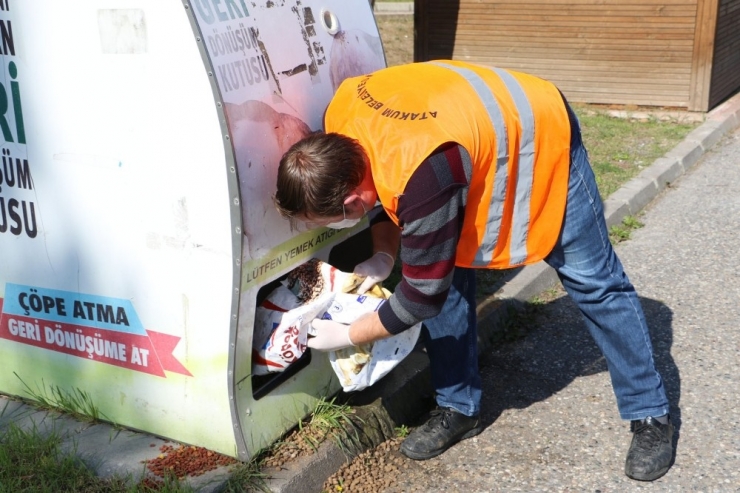 Atakum Sokak Canlılarını Unutmadı