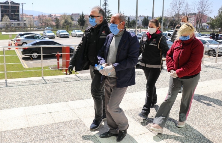 Bolu’da 1 Kilo 782 Gram Metamfetaminle Yakalanan Çift Adliyeye Sevk Edildi