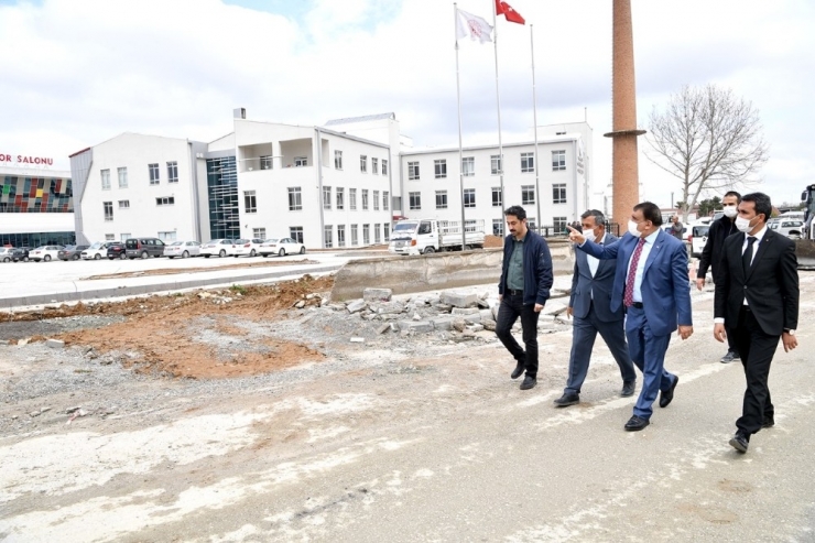 Alparslan Türkeş Bulvarı Yenileniyor