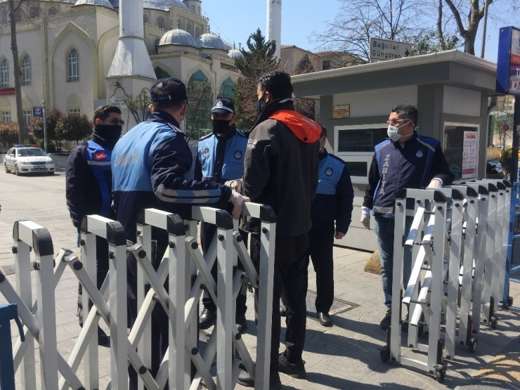 Dörtyol Meydanı’na Bariyerler Kuruldu, Vatandaşlar Sırayla Alınıyor