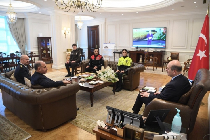 Bakan Soylu, Emniyet Teşkilatı’nı Makamında Kabul Etti