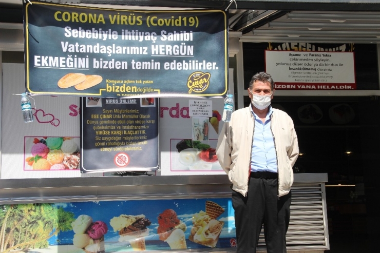 İzmirli Fırıncıdan Örnek Davranış: İhtiyaç Sahiplerine Ücretsiz Ekmek