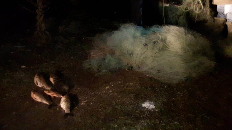 Konya’da Baraj Gölünde Yasa Dışı Balık Avına Sıkı Takip