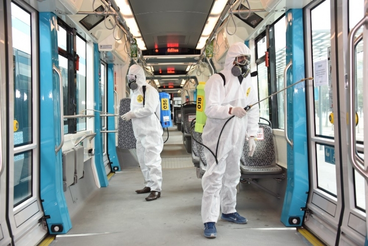 Konya’da Dezenfeksiyon Çalışmaları Artarak Devam Ediyor