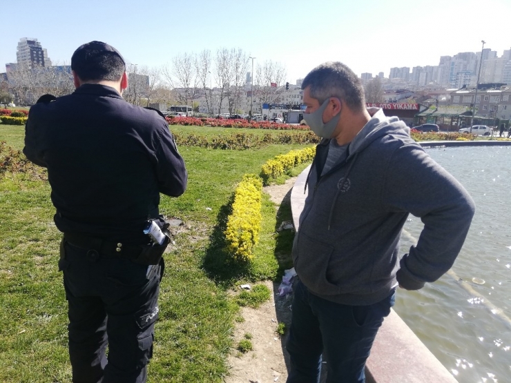 Yasağa Rağmen Havuz Kenarında Oturan Adamdan İlginç Savunma